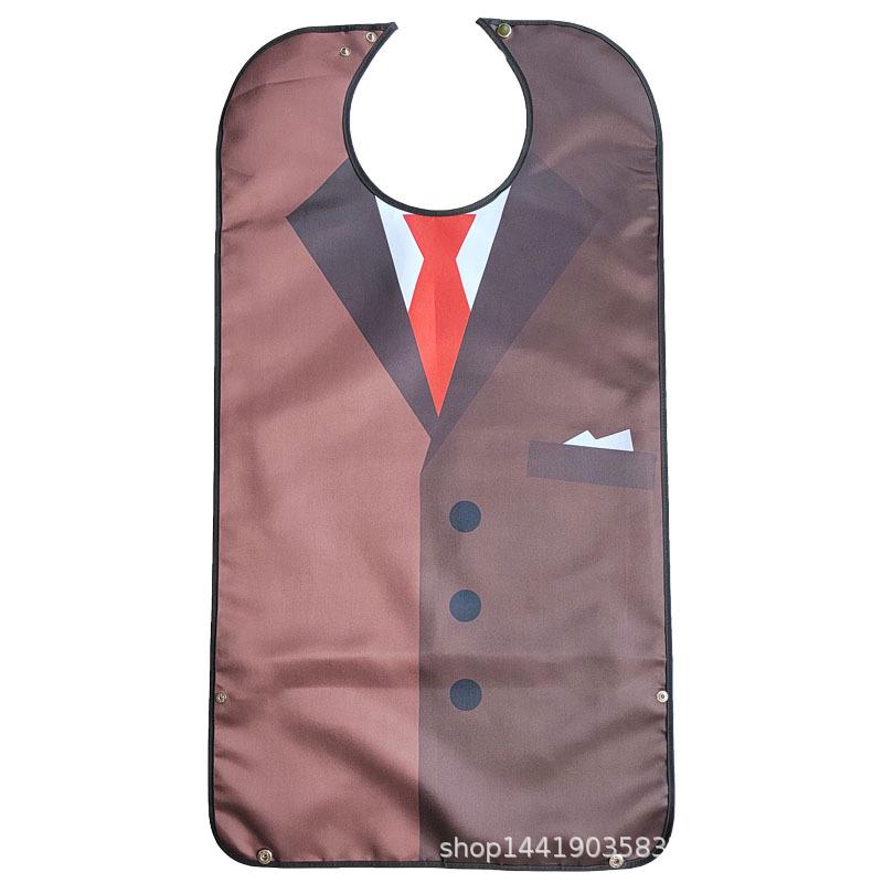 

Waterproof Adult Bib for Seniors - Ideal for Mess-Free Meals