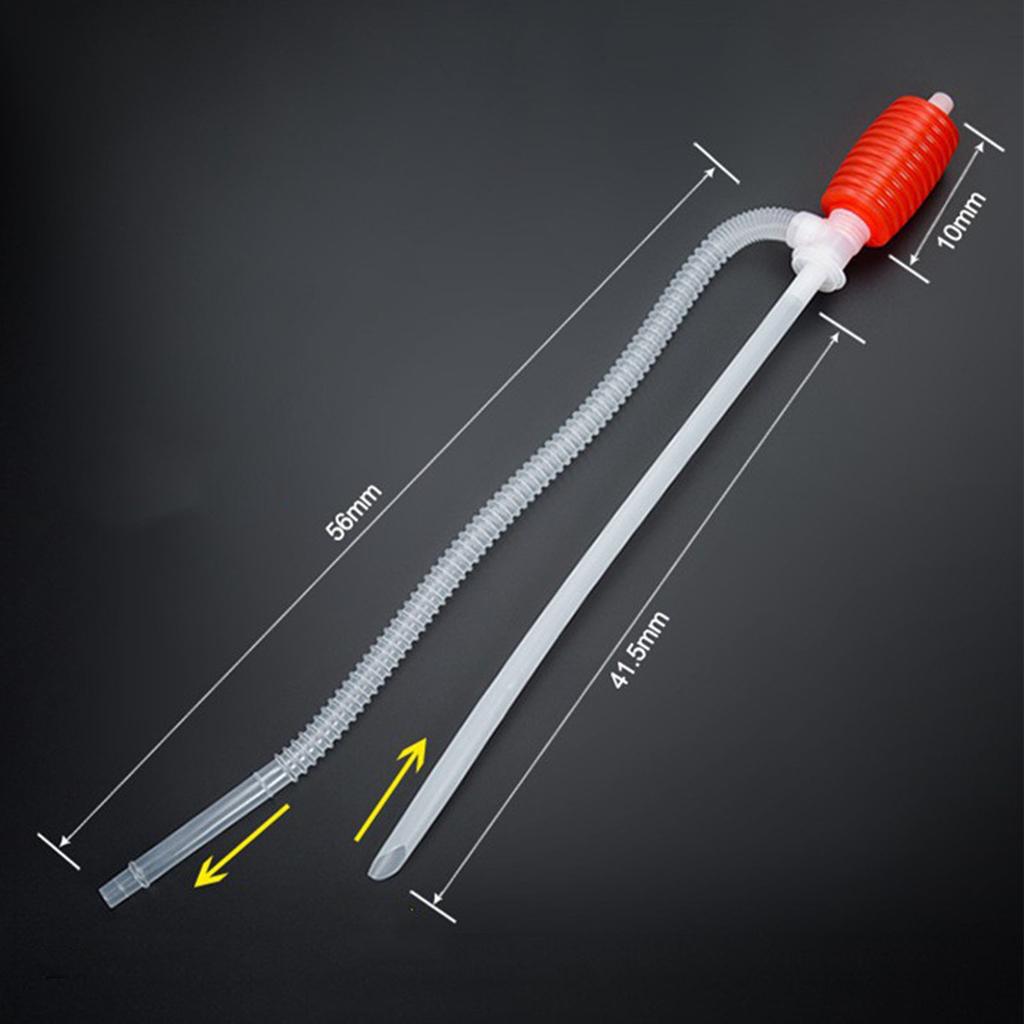 Manual Fuel Transfer Pump Ergonomic Handle Siphon Pump Easy Maintenance Fuel Transfer Hand Pump