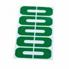 100Pcs Reusable Nail Polish Stickers U-Shape Anti-Overflow Tape  Manicure Tool
