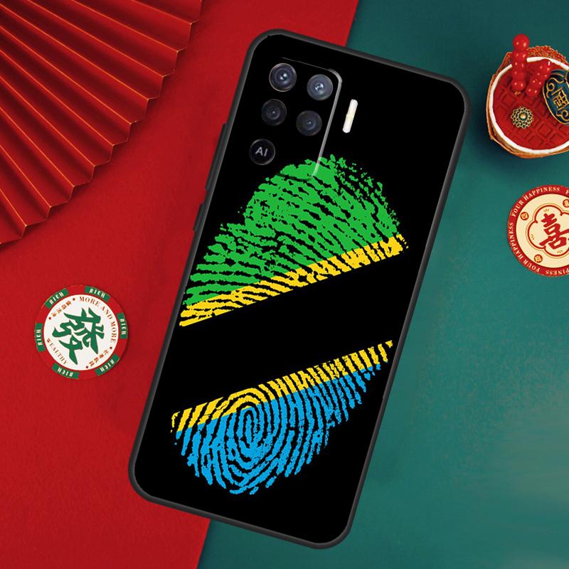 Tanzania National Flag Case For Oppo A78 A98 A58 A38 A18 A54 A74 A94 A80 A60 A40 A96 A76 A16 A15 A17 A57 A5 A6 Pro