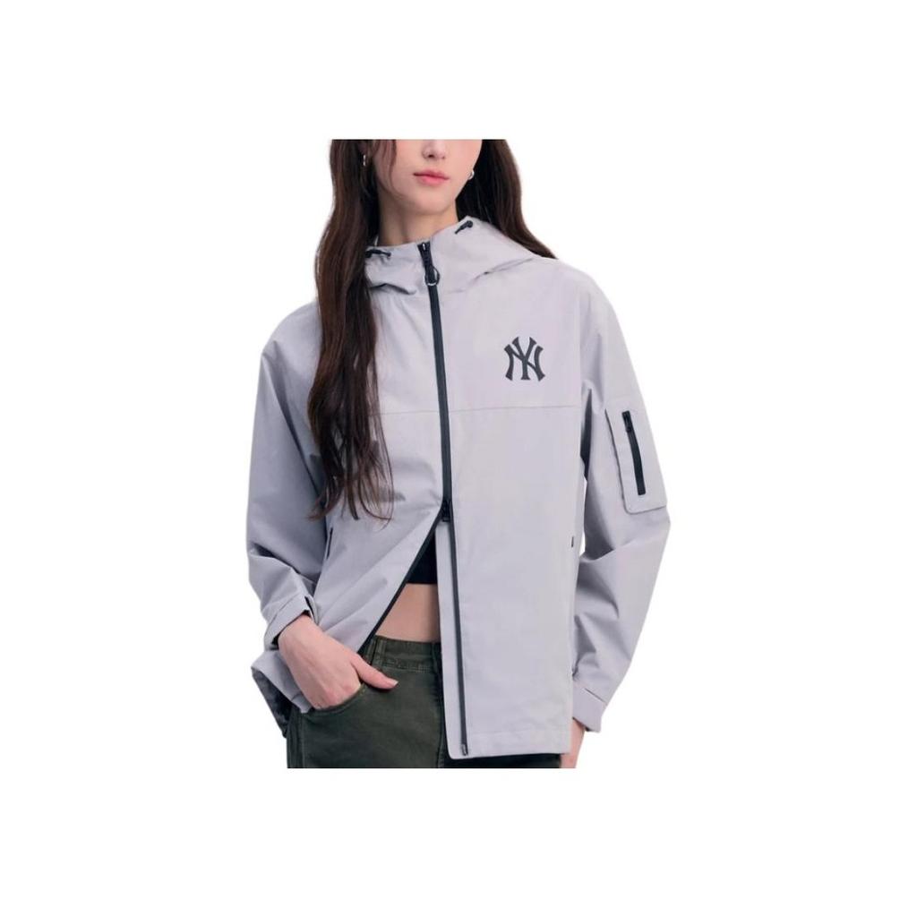 New MLB New York Yankees Jackets Man Light Gray 3AWJB0341-50GRL