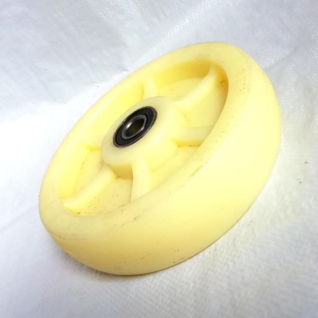 8-Inch Extra Thick 50-Wide Industrial Heavy-Duty 200mm Swivel Nylon Castor Wheel