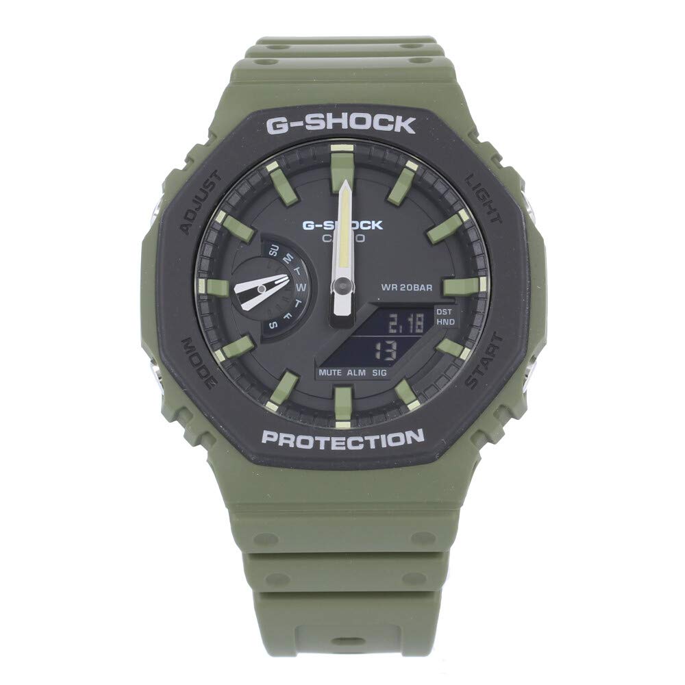 

CASIO G-SHOCK G-Shock Utility Color Watch Men s Ana-Digi Carbon Khaki Green GA-2110SU-3A [Parallel Import]