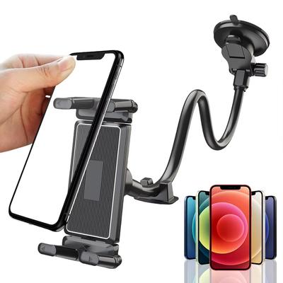 X034PAD Suction Cup Base Flexible Gooseneck Phone Holder Bracket for Car Windshield Dashboard