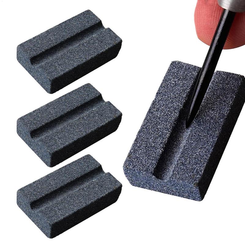 Dart Grinding Stone V-Shape Darts Sharpener Whetstone Tip Point Dart Sharpening Stone Dart Sharpener Tools For Easy Polishing
