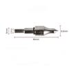 Punte per Frecce da Tiro con l'Arco Metallo Avvitabili Punte da Campo con Anello di Gomma per Aste Frecce da 8.8mm Accessori Tiro a Segno Caccia
