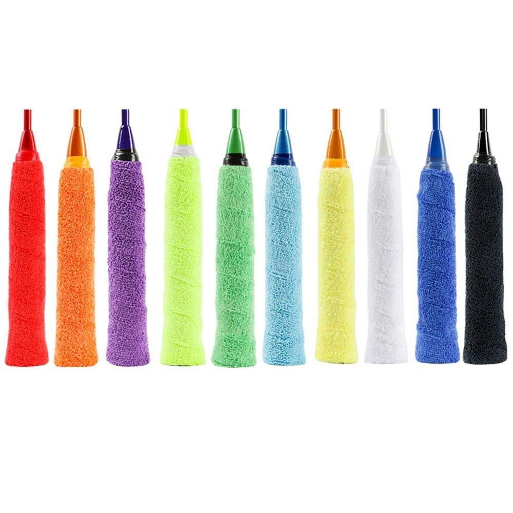 Multi-color Racquet Towel Sweatband Towel Non-Slip Grip Tape Breathable Over Grips  Tennis Paddle