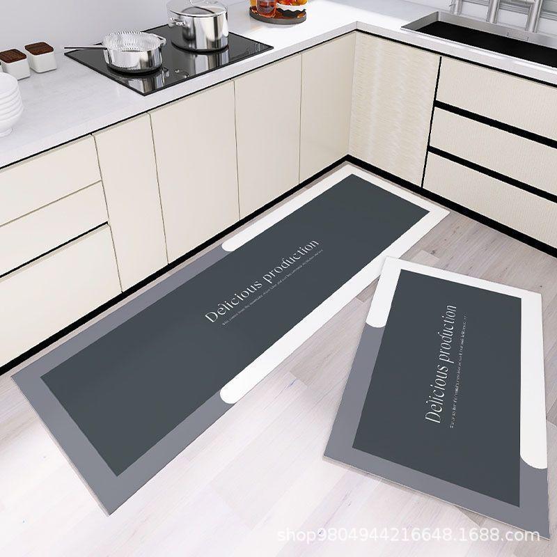 Diatom Mud Floor Mat For Kitchen, Non-Slip And Oil-Proof Foot Mat For Household Wiping, Leave-In Absorbent Carpet Can Be