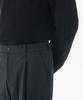 Musinsa Standard 14W Corduroy One-Pleat Wide Elastic Pants [Iron Gray]