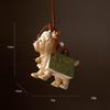 Santa Claus Christmas Tree Hanging Decor 3D Design Resin Hanging Ornament  Window