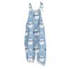 Women's Jumpsuit Halloween Print  Casual Loose Vintage Shoulder Strap Cotton Linen