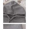 Women's 2024 Autumn and Winter Loose Large Size Casual Top with Two Pieces of Fake Hoodie Sweater