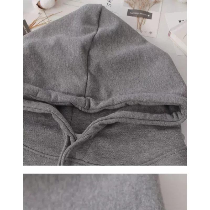 Women's 2024 Autumn and Winter Loose Large Size Casual Top with Two Pieces of Fake Hoodie Sweater