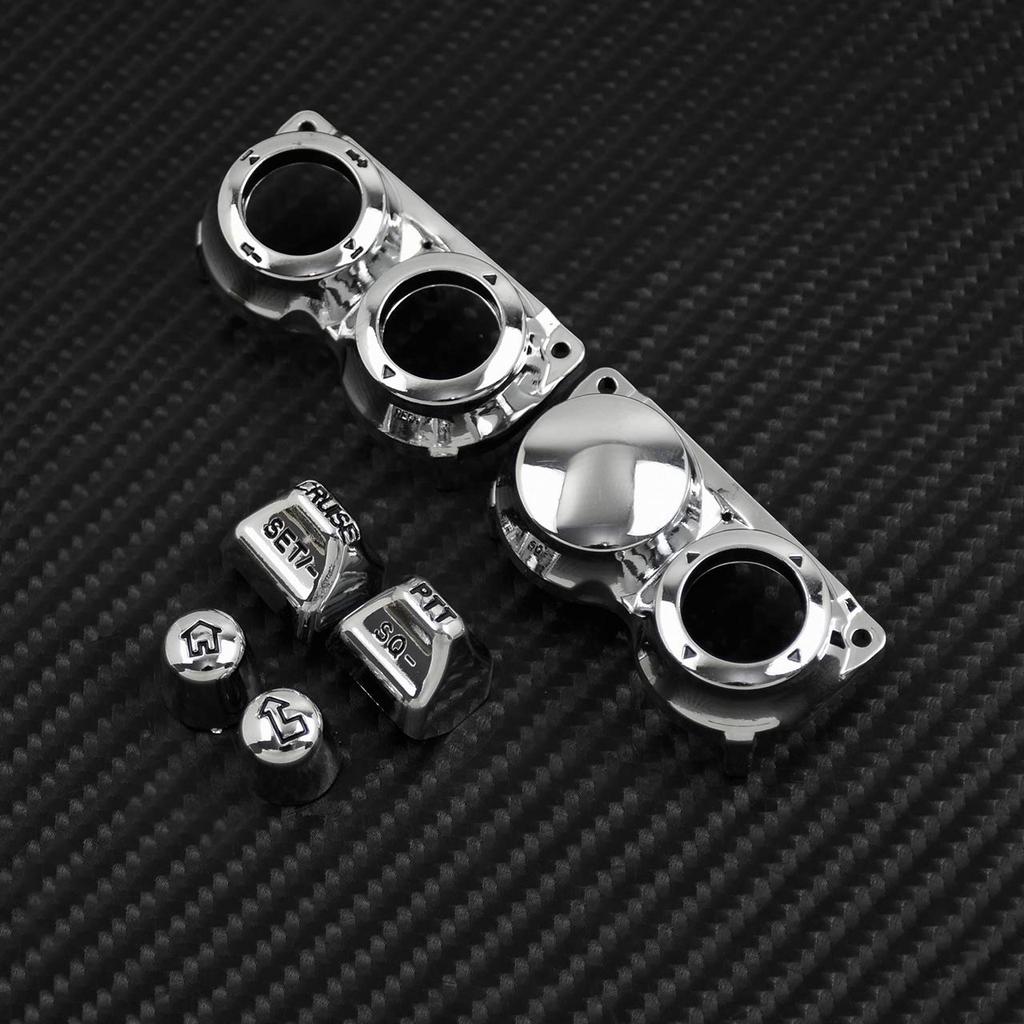 HDBUBALUS Harley Switch Button Cover Cap for Harley Touring Road