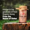 Dabur Raw Organic Honey 300g | 100% Pure Natural Wildflower Honey | NPOP Certified | Unprocessed, Unpasteurized, No Sugar Adulteration