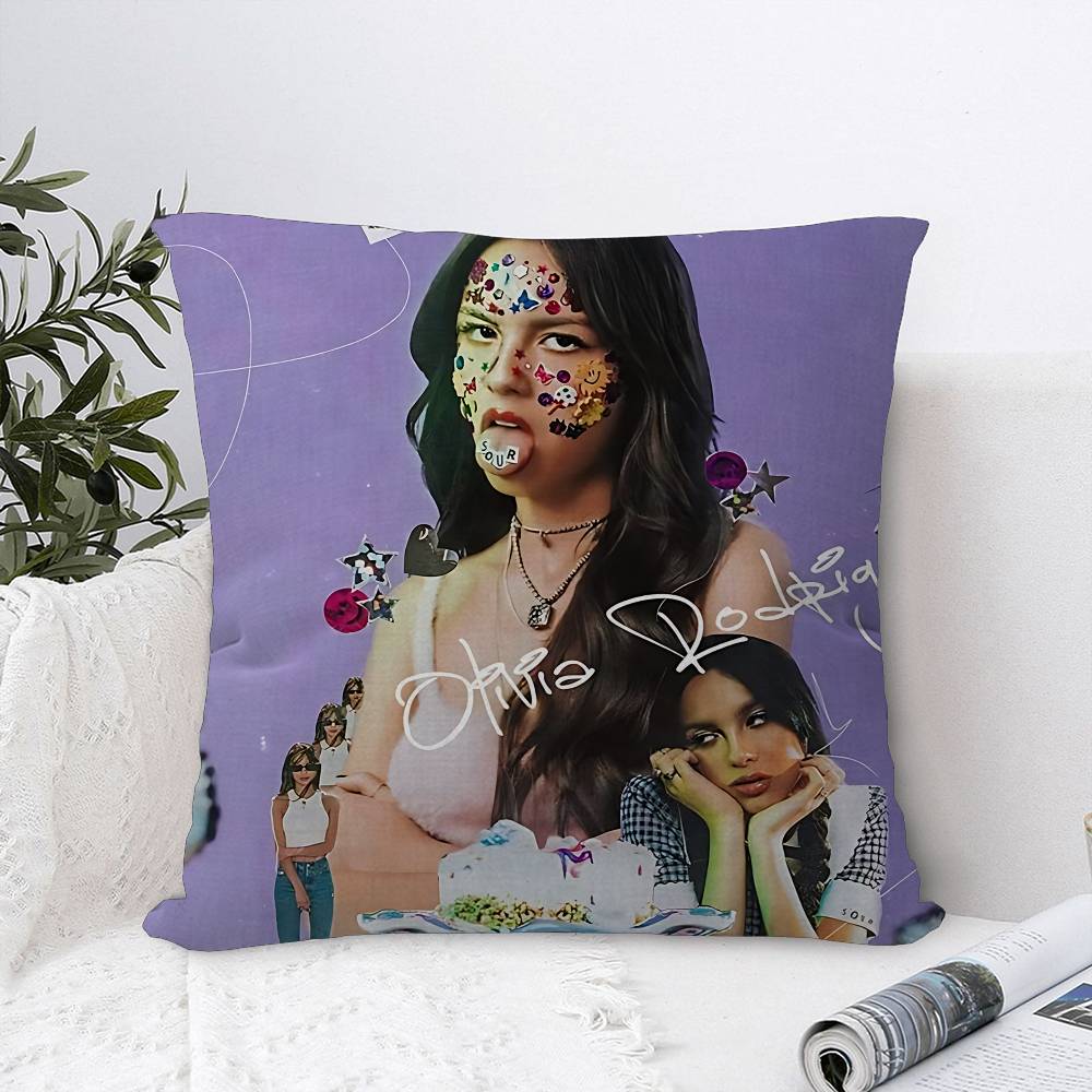 Singer OOlivias Cool RRodrigos Decorative Room Aesthetics Pillow Case Home Decor Bedroom Sofa Bed Couch Pillow Cover x