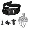 Quick Release Helmet Holder for Sports Cameras Toolless Installation Secure on Bike Climbing Safety Helmets