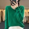 Fashion Woolen Sweater Cashmere  Pullover Women Knitwear V-Neck Long Sleeve  Autumn Winter Fashion Basic Clothing  Tops