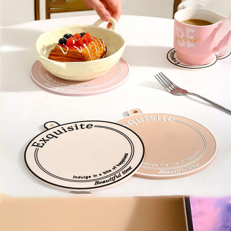 Home Dining Mat, Heat Insulation Mat, Heat-resistant Dining Table Mat, Easy To Clean, Oil Resistant, Heat-resistant Plate, Bowl Mat, Cup Mat