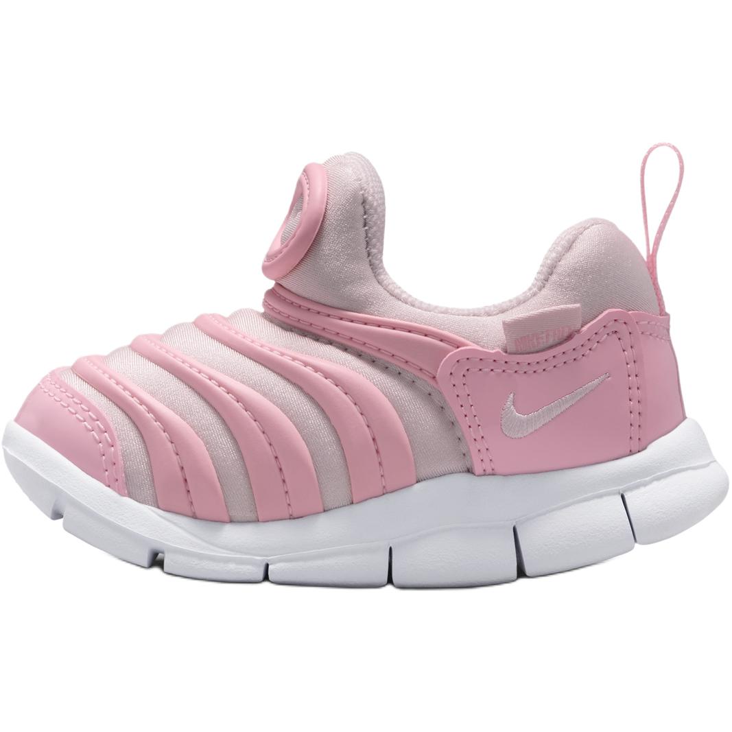 Nike Dynamo Free Comfortable Versatile Low-Top Walking Shoes Baby sneaker Light-Pink 343938-641 27