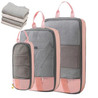 Packing Cubes For Travel Compression Portable Lightweight Travel Packing Cubes Large Capacity Space-Saving Travel Accessories