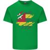 Torn Togo Flag Togolese Day Football Unisexs Light Cotton TShirt