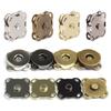 1/100Set Magnetic Snap Button Metal Invisible Sew on Button Lock Clasps Fasteners for Purse Bags Clothes Craft DIY Accessories