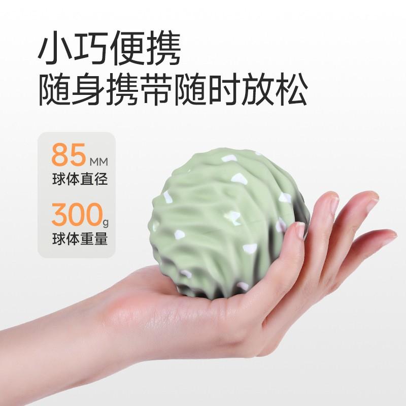 Large 8.5cm Silicone Massage Ball Foot Shoulder Neck Muscle Relief Gym Fitness Yoga Therapy Tool