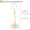 Stainless Steel T-Shaped Handbag & Scarf Display Stand
