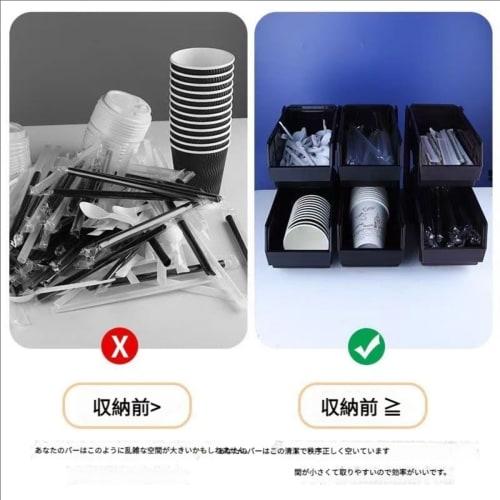 BQQB Commercial Restaurant Cutlery Organizer, Cutlery Case, Cutlery Storage Tray, Perfect for Cafes, Hotels, Inns, and Restaurants, Tabletop Storage B