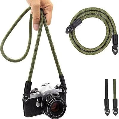 Nastavitelný ramenní popruh na fotoaparát Odolný nylonový popruh na krk pro DSLR fotoaparáty Bezpečnostní pro Nikon Panasonic Leica Fujifilm