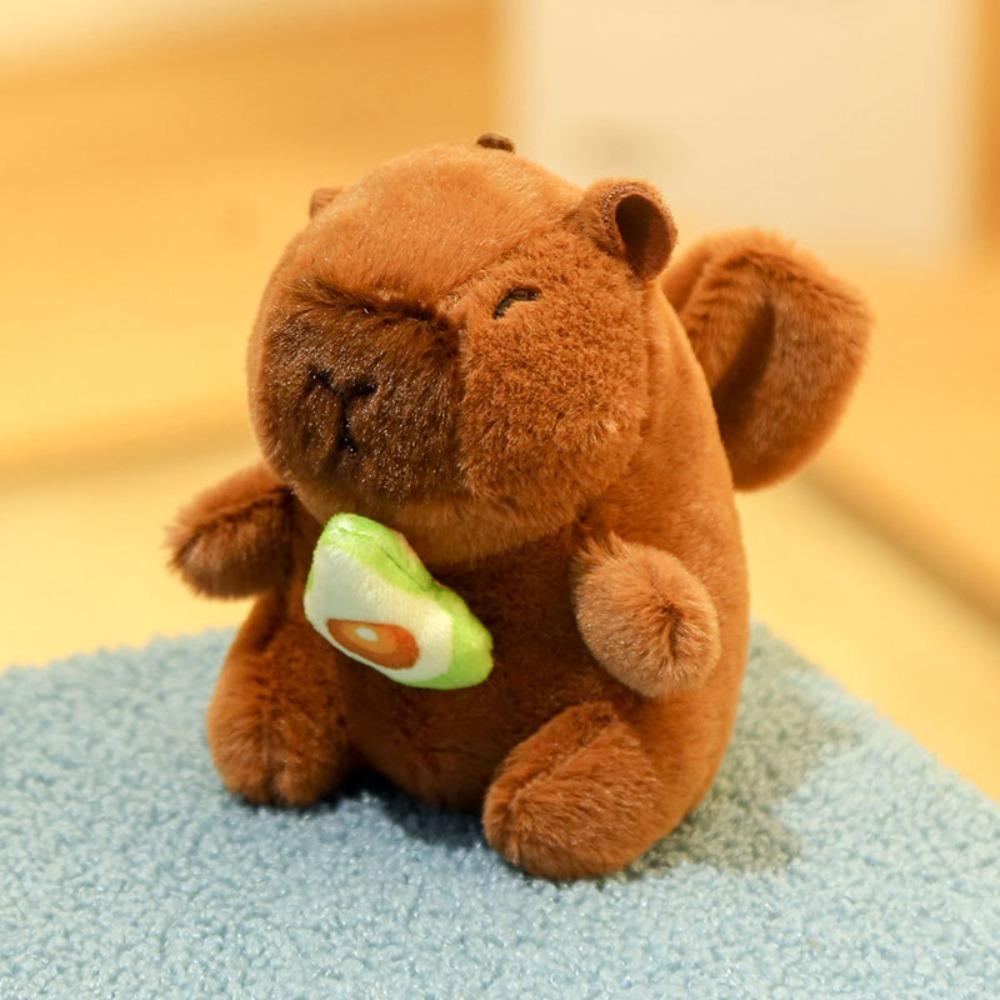 

Фруктовая капибара Мультяшная кукла капибары с крылом Мягкая игрушка Новое аниме Пушистая игрушка Подарок avocado