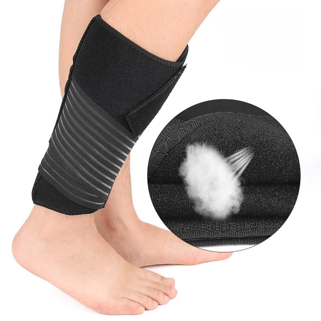 Adjustable Compression Calf Support Bandage Sleeve For Running Sports Protective Gear Splint Wrap Support