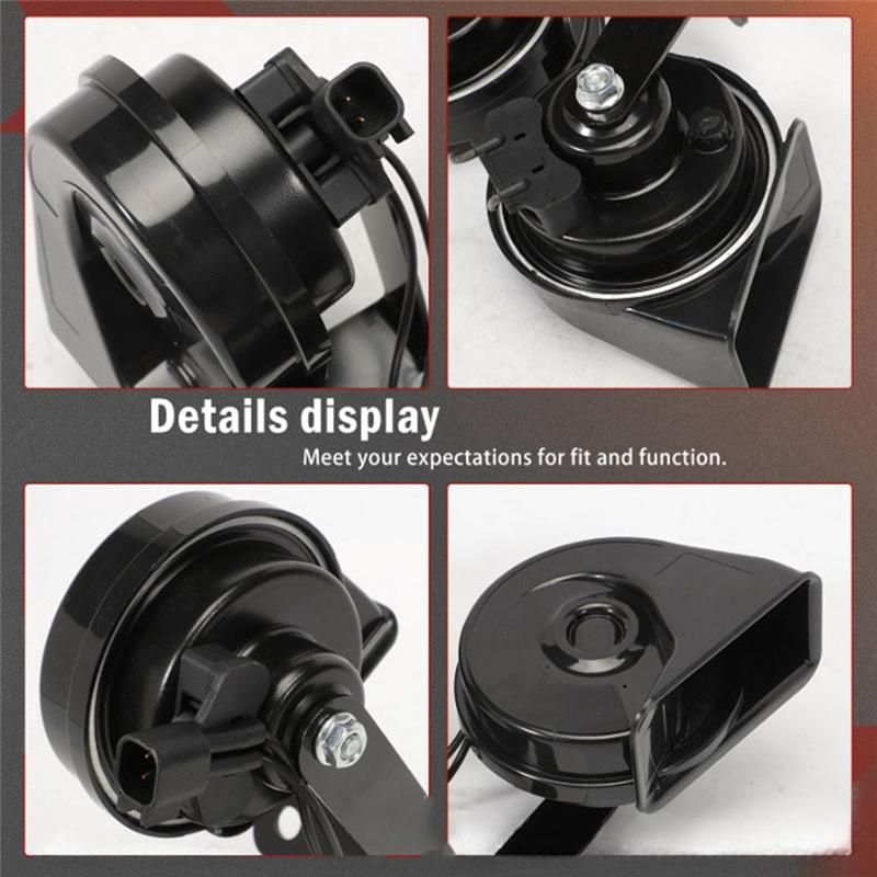 Trending HC3Z-13832-G For Ford F250 F350 Super Duty 2017-2022 Dual Horn Assembly With Mounting Bracket