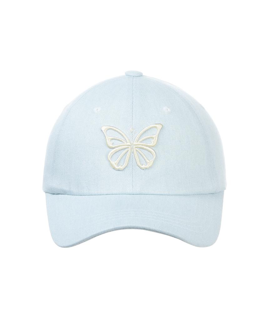 Nigaennikol Vintage Butterfly Blink Ball Cap_Denim Sky Blue