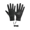 1 pair Heated Gloves for Men Electric Rechargeable USB Heated Gloves Hand Warmer Thickened Mitts for Snowboarding Camping