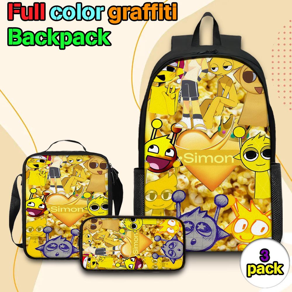 Rhythmus Box Rucksack Grundschultasche Leichte Lastenreduzierung Kinderrucksack Umhängetasche
