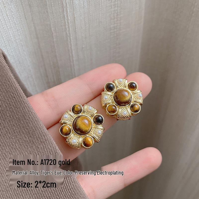 Elegant Imitation Pearl Stud Earrings – Luxury, Versatile Style for Women