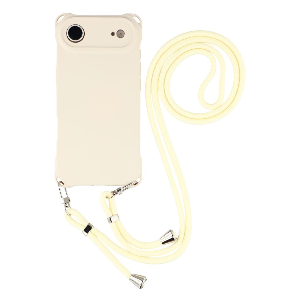 For iPhone Air Case Four Corner Anti Drop TPU Phone Cover with Hanging Rope