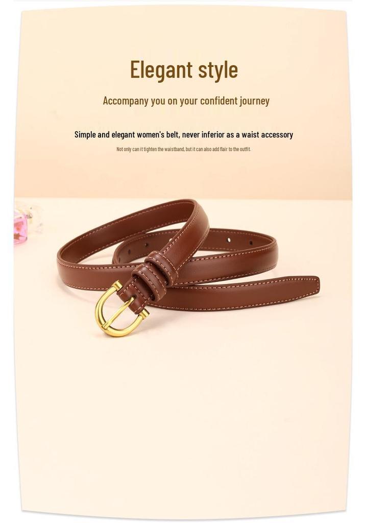 Women's Retro Waist Belt Korean Style Versatile Dress or Jeans Fashion Accessory.