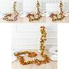Elegant Autumn Small Peony Ivy Leaf Vine Fake Plant Garland For Home Dcor