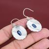 Kyanite Earrings Vintage Gemstone Earring 925 Sterling Silver Earring Unique Style Jewelry Handmade Earrings Gifts For Her Stylish Earring
