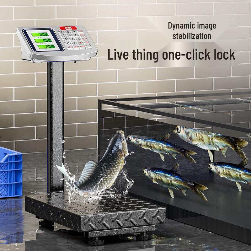 Dongmei 300 kg Högprecision Kommersiell Köksvåg (CN-version)