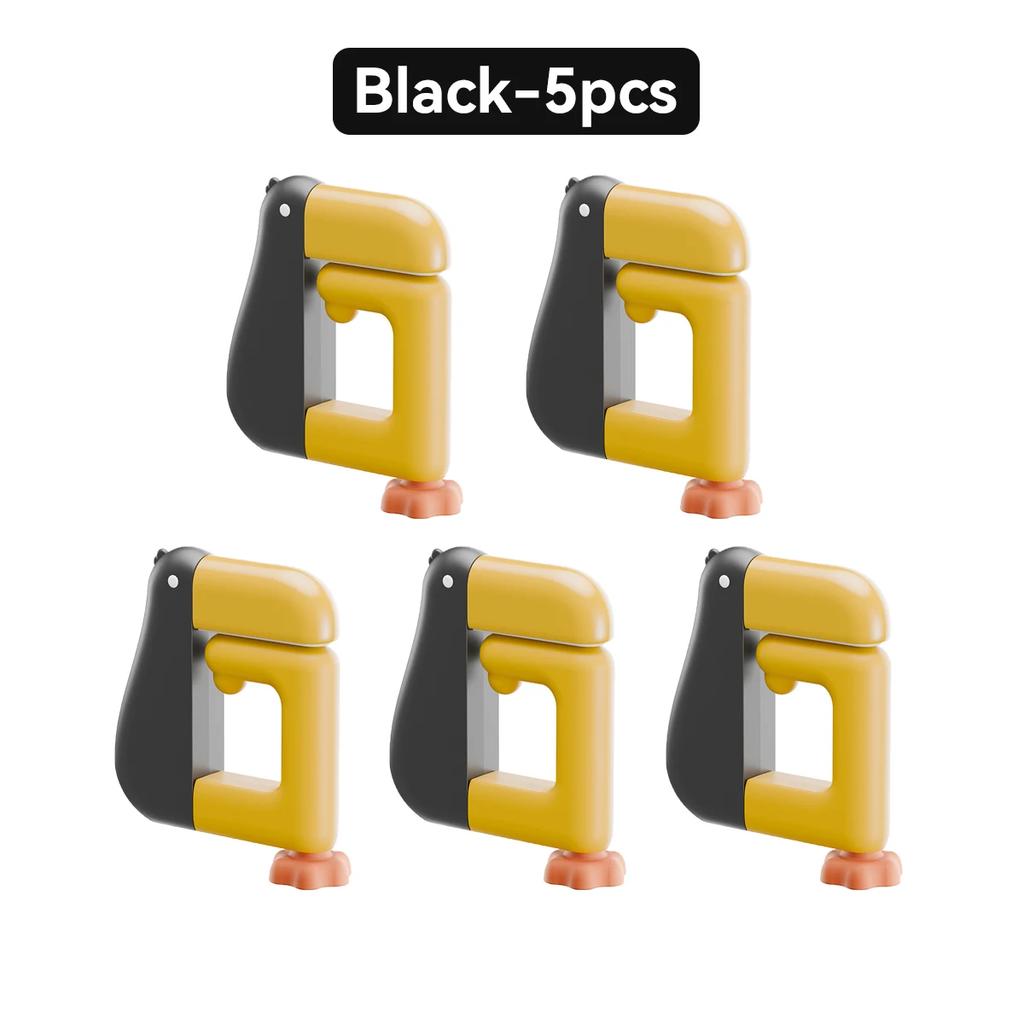 Thinking Duck Portable Hook Hanging Decor Table Wallet Bag Hook Wall Hanger Bracket Handbag Non Punching Student Office Supplies