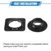 VekAuto Honda and Acura 4 Pack Car Holder Retainers with Non-Slip Plastic Black Floor Mat Retainers for Durability