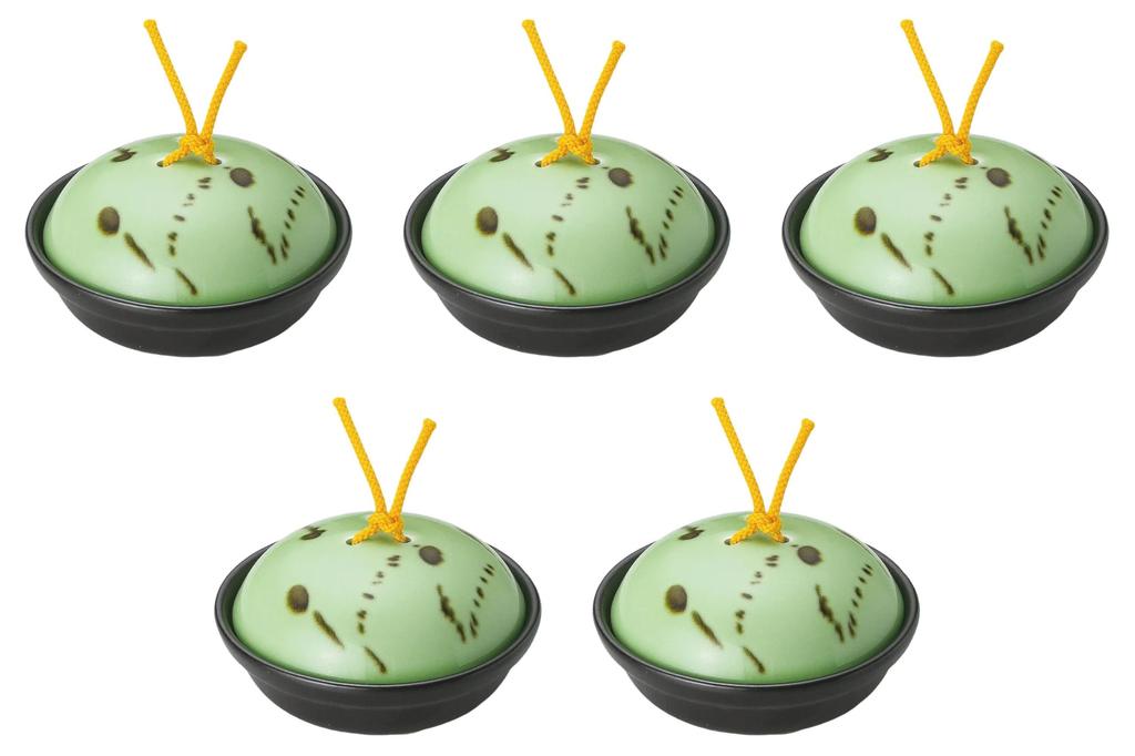 Set of 5 Small Hiwa Glazed Kaiseki Pots x Kaiseki Pots with Reinforced Lids for Direct Setomonohonpo (14.2 7cm) Heat,