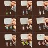 Cartoon Creative Handmade Milk Tea Cup Beverage Bottle Earrings, Funny Cute Mineral Water Bottle Earrings