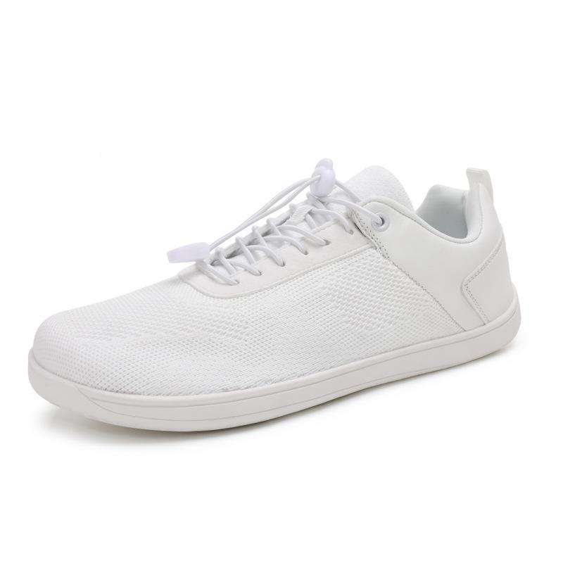 Summer Temu2025 Popular Flat Casual Shoes Men's and Women's Wide Last Fly-woven Sports Shoes Couple Fitness Shoes