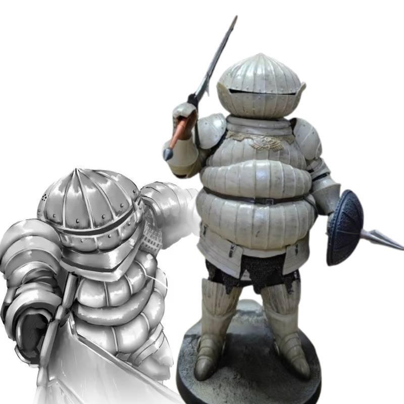 Gecco Dark Souls Rycerz Cebulowy Duży Rozmiar Figurka PCV Kolekcjonerska Statua Element Dekoracyjny
