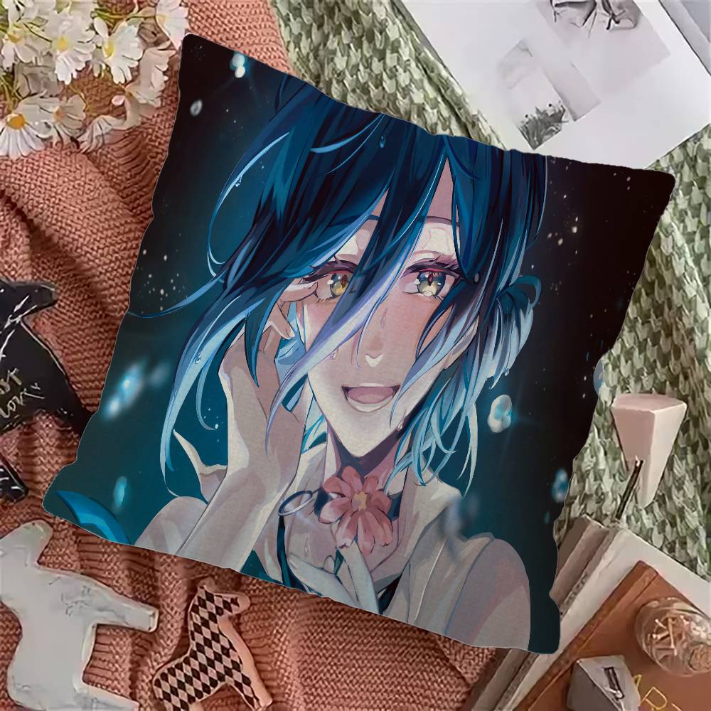 Chainsaw Man The Movie Reze Arc Personalized Pillow Cover Kids Bedroom Wild Party Decor Pillowcase Kid Birthday Shower Gift